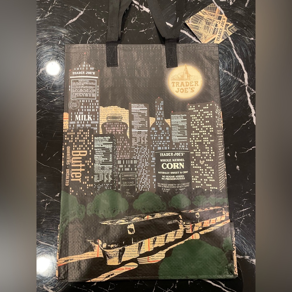 Rare Trader Joe’s Nocturnal Night Reusable Bag